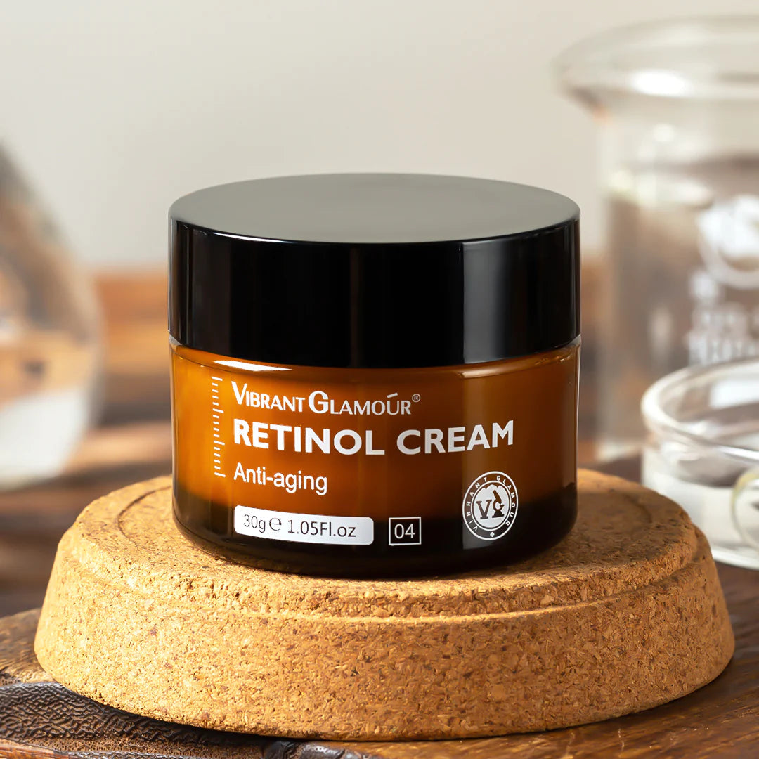 VIBRANT GLAMOUR Retinol Cream for Deep Collagen Regeneration, Wrinkles &amp; Pore Tightening – 30g